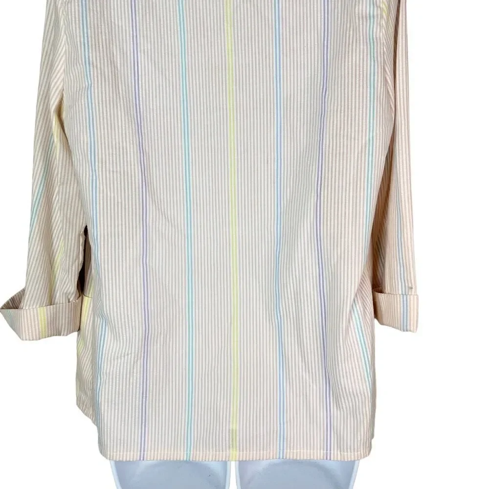 Vintage 80’s Pastel Stripe Blazer‎